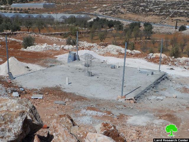 Demolition orders on 4 water cisterns carried out by Land Research Center in Hebron
