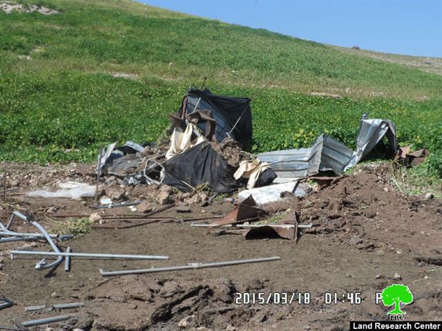 Demolition of Makhoul community and confiscation of water truck