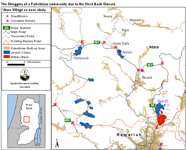 The Struggles of a Palestinian Community due to the West Bank Closure