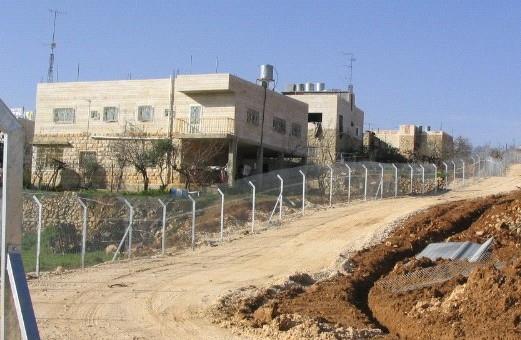 The Segregation Wall Plan in Hebron Governorate