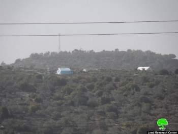 تجريف مساحات واسعة من الأراضي تمهيداً للاستيلاء عليها في قرية ياسوف