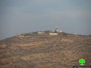 Colonists torch two electricity generators at al-Bahha factory for fodder