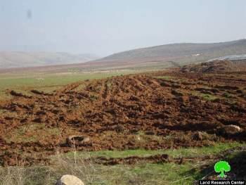 التدريبات العسكرية الإسرائيلية تدمر المزيد من أراضي الأغوار الفلسطينية