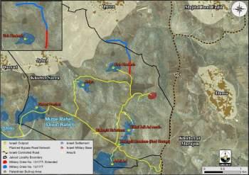 “To fortify Main Ramallah-Nablus Corridor”
New Israeli colonial Bypass road on Jaloud village lands