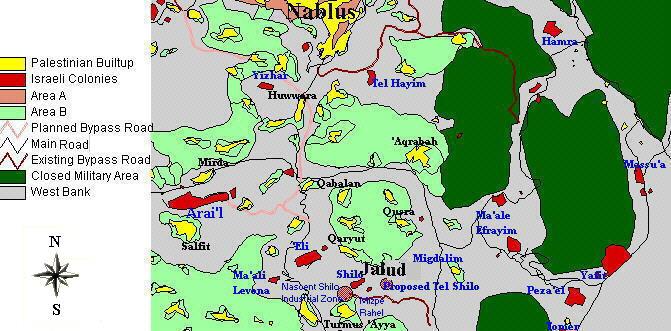 The Expropriation of Jalud’s Lands  Towards the Buntustanization of the West Bank