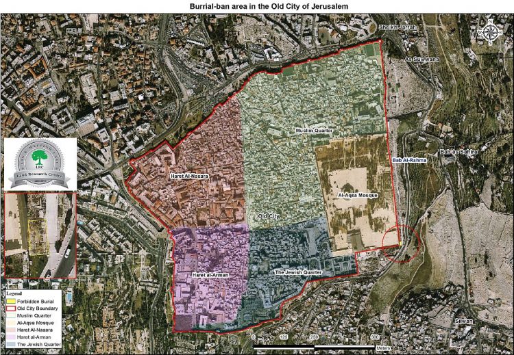 Israeli occupation Police hinders the burial of a Jerusalemite