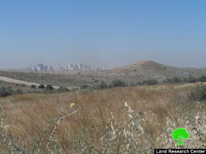 إخطار بتحويل 1148 دونما غرب محافظة سلفيت الى أراض دولة