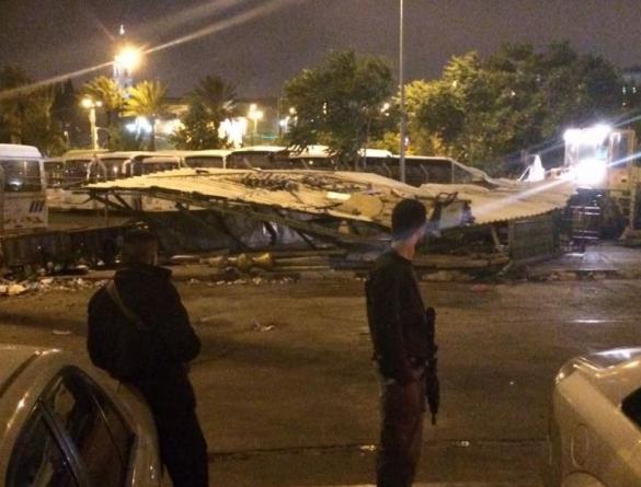 Israeli Occupation Forces demolish a mosque in Jerusalem neighborhood of Al-Musrara