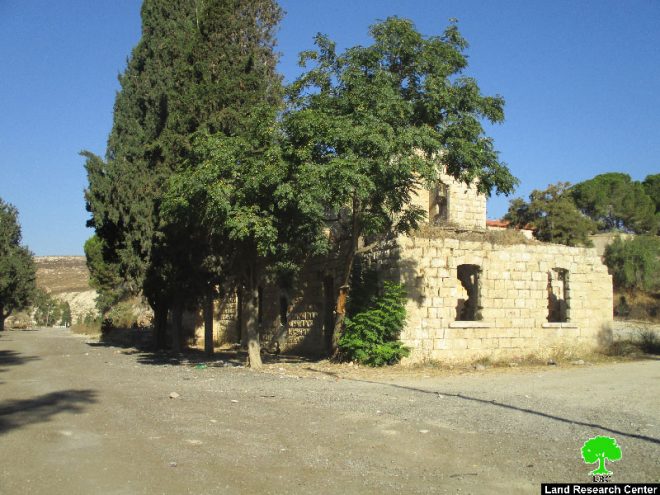 الاحتلال الإسرائيلي يوقف العمل بشق طريق زراعي في منطقة المسعودية