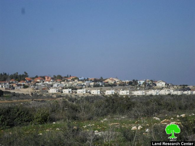 الإعلان عن المصادقة على مخطط هيكلي جديد لمستعمرة ” بيت اريه” على مساحة 348 دونماً من الأراضي الفلسطينية