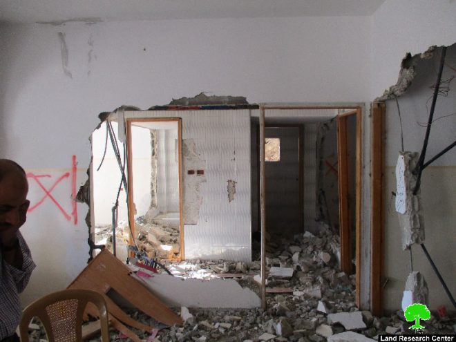 الاحتلال الإسرائيلي يهدم منزل الأسير امجد العليوي في مدينة نابلس