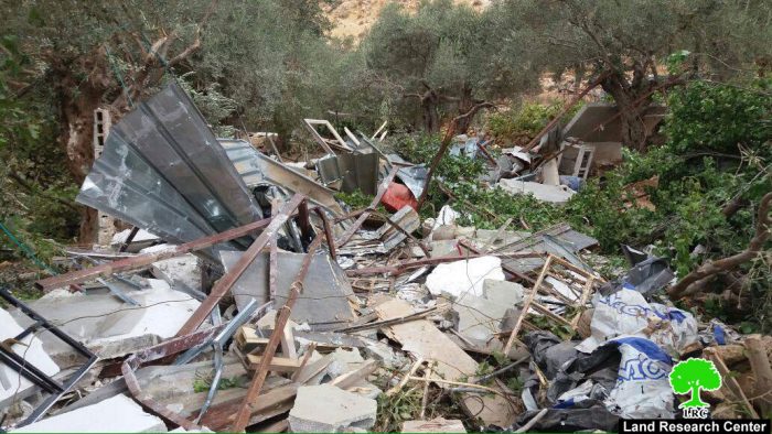 Israeli Occupation Forces demolish three residences in Bethlehem city
