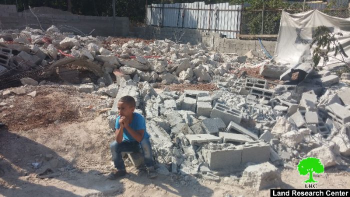 Dozers of the Israeli occupation municipality demolish two under-construction residences in Silwan
