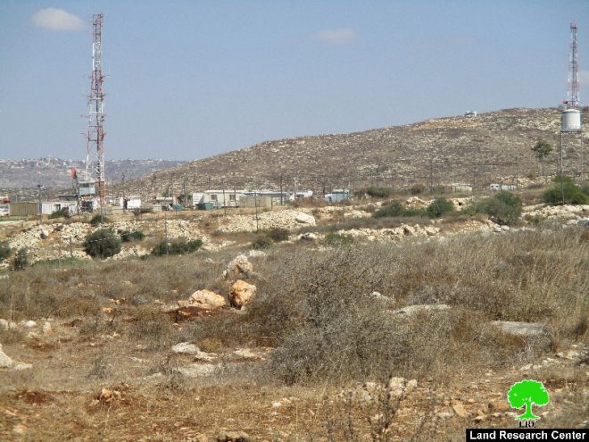 الشروع في شق طريق استعماري جديد حول مستعمرة ” افني حيفتس” على حساب أراضي قرية شوفة