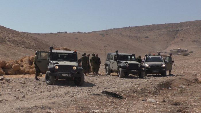 منع إعادة بناء المساكن المهدومة في خربة الحمة بذريعة أنها منطقة عسكرية مغلقة..!!