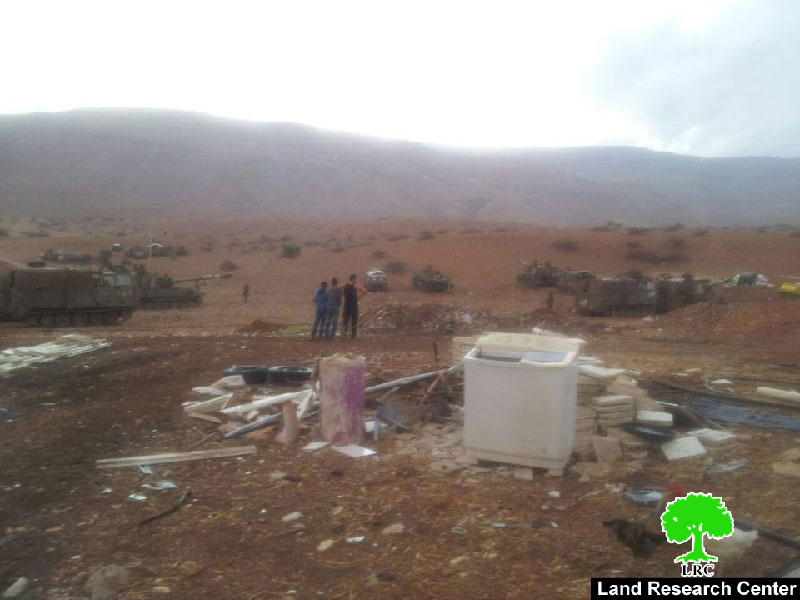 Israeli Occupation Forces turn Furush Beit Dajan village into military training zone