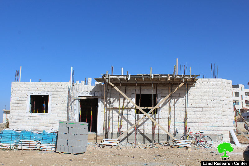 Stop-work orders in the Hebron town of Beit Ummar