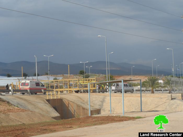 إخطار بمصادرة 41 دونم من أراض قرية بردلة بجانب حاجز بيسان العسكري