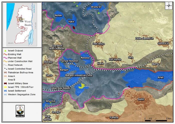 Israel boosts its land appropriation policy by establishing new Industrial zones in the occupied West Bank