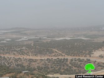 إخطار باستمرار وضع اليد على 142 دونماً في منطقة الشعراويه شمال طولكرم