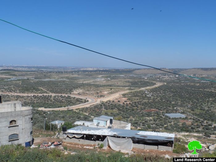 إخطار باستمرار وضع اليد على 170 دونم شرق مدينة قلقيلية