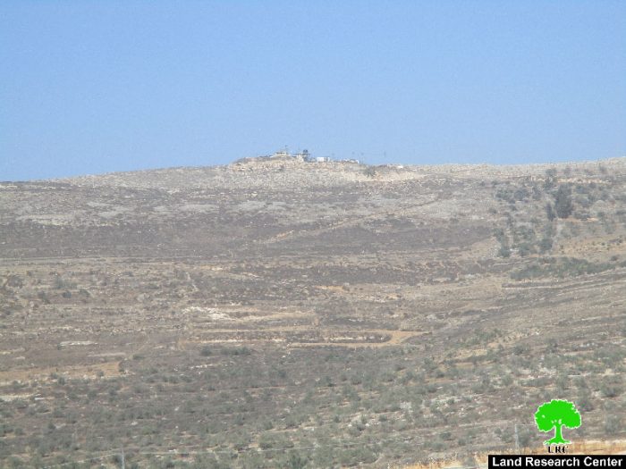 إخطار بتمديد سريان مصادرة 4 دونم من قرية عصيرة القبلية