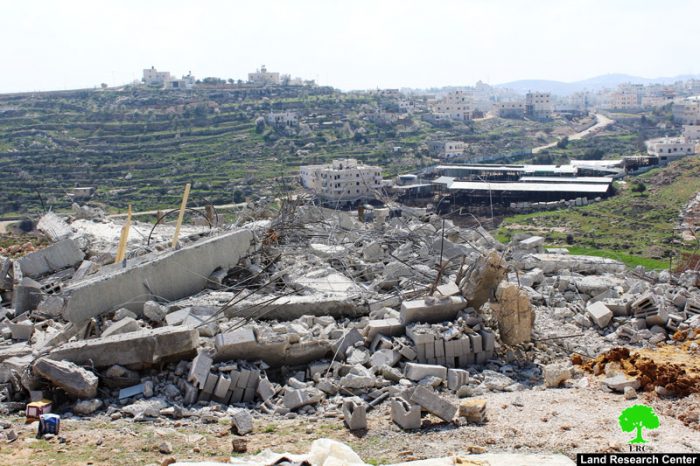 هدم مسكن جنوب الخليل بدون إصدار أمر هدم