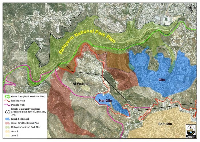 Israel to kick off the building of Giv’at Ya’el settlement on lands of Al Walajeh village