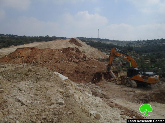 اقتلع 1135 شجرة مثمرة, طريق استعماري آخر شرق النبي الياس يحكم الطوق على قلقيلية