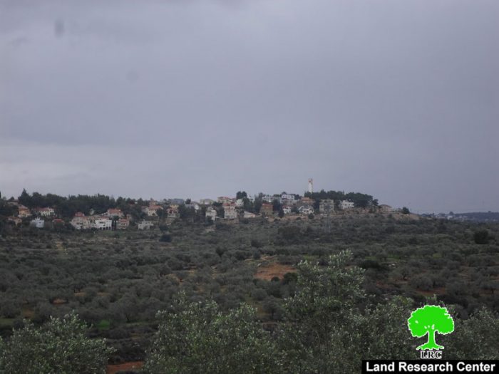 الإعلان عن مخطط تنظيمي جديد لمستعمرة “اورانيت” على حساب أراضي قرية سنيريا