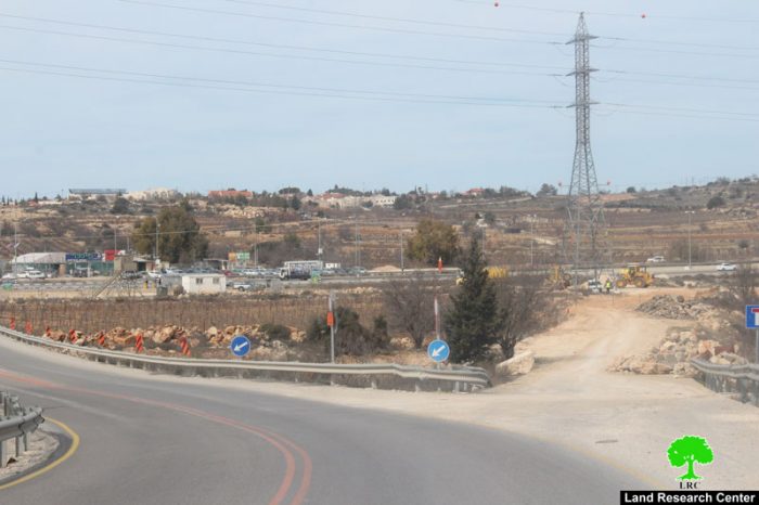 تجريف أراضي زراعية في بلدتي جورة الشمعة والمعصرة / محافظة بيت لحم
