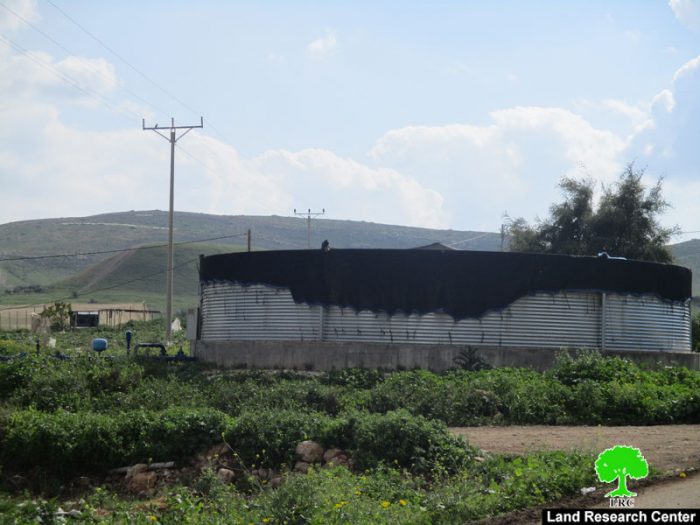 Stop-work order on water pool in east Tubas governorate