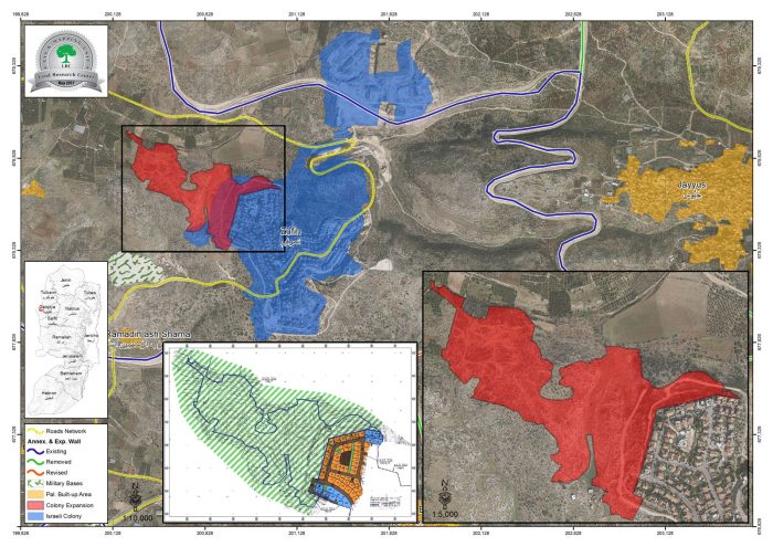 New master plan for Zufin colony in Qalqiliya Governorate