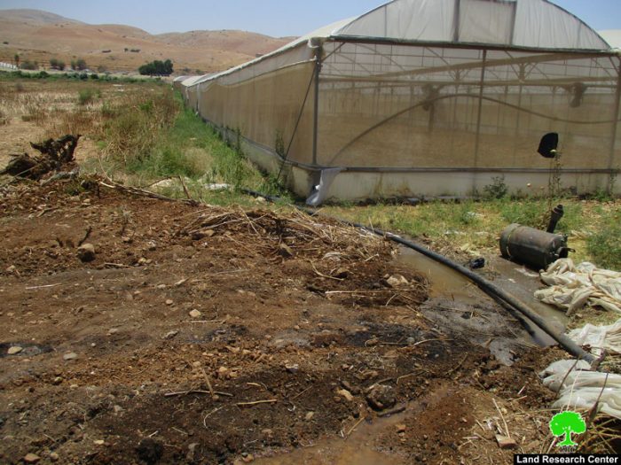 الشروع في تجريف أراض زراعية في قرية فروش بيت دجن