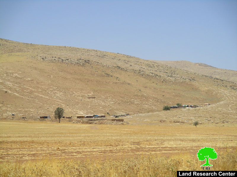 جيش الاحتلال يعلن منطقة ” خلة حمد” منطقة عسكرية مغلقة