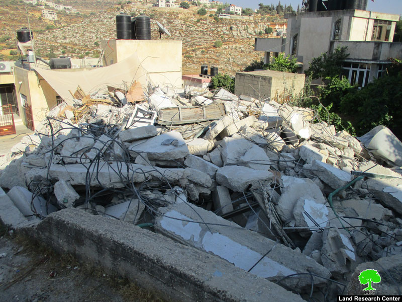 بذريعة الأمن … جيش الاحتلال الإسرائيلي يهدم منزل عائلة الأسير مالك حامد في بلدة سلواد