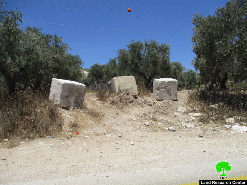 إخطار بمصادرة أراض بهدف إقامة مقطع من السياج الفاصل جنوب بلدة يعبد 