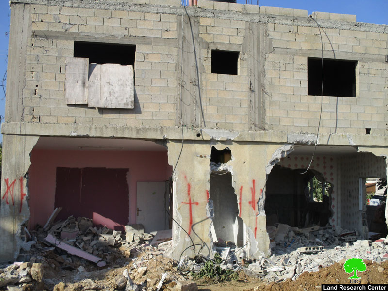 جيش الاحتلال يهدم منزل منفذ عملية حلميش