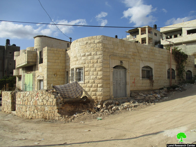 الاحتلال الاسرائيلي يعلن نيته هدم منزل في بلدة قباطية / محافظة جنين