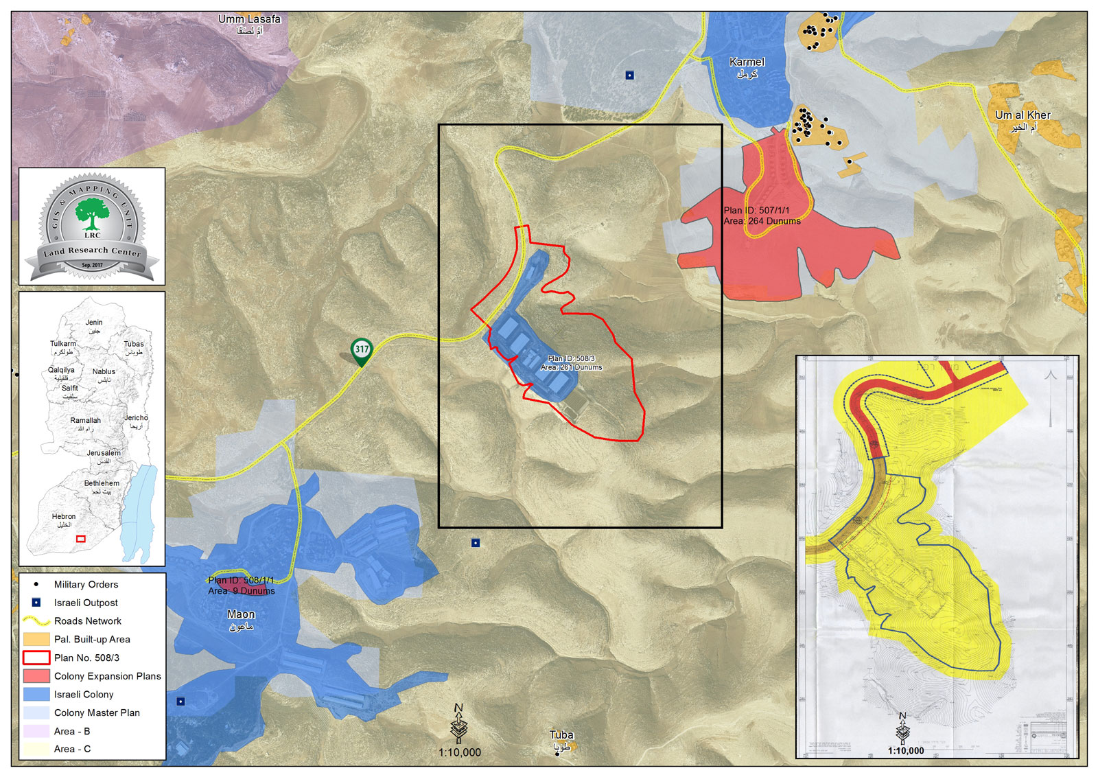 الاحتلال يصادق على مشروع لتوسعة مزرعة أبقار مستعمرة “ماعون” جنوب الخليل