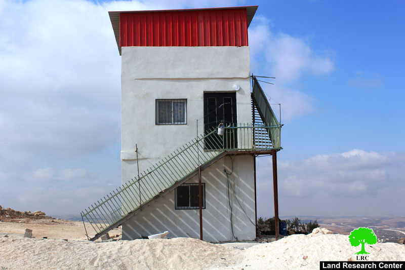 أمر بهدم مسكن في قرية دير سامت غرب الخليل