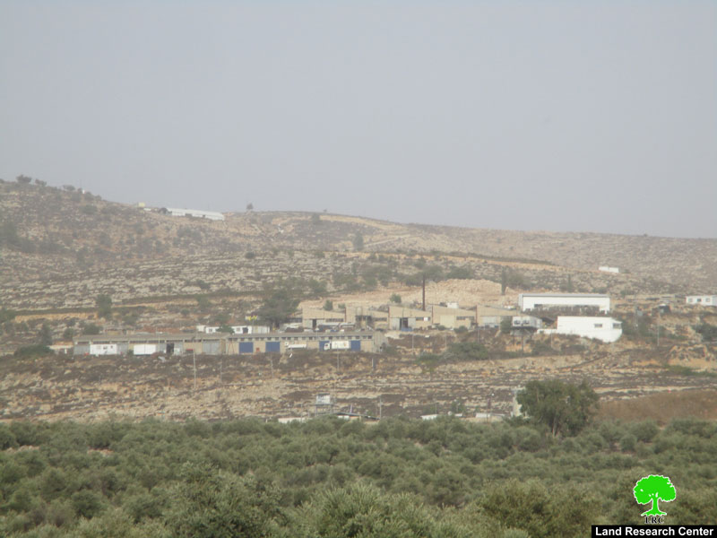 الشروع في أعمال تجريف واسعة جنوب مستعمرة ” ألون موريه”