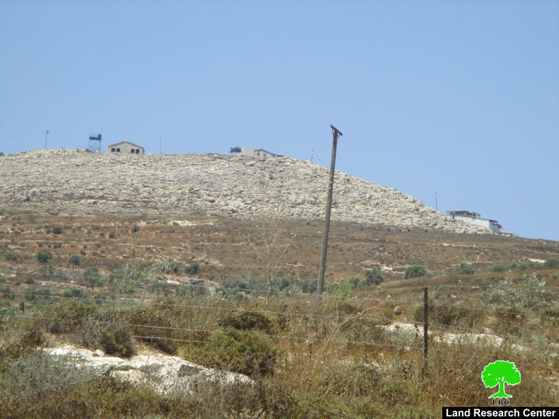 شارع استعماري جديد لربط بؤرة ” جفعات رونين” الاستعمارية بمستعمرة “براخا” جنوب نابلس