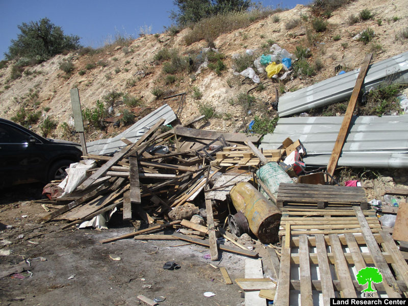 Israel’s Occupation Forces  demolish charcoal-making facility in Nablus