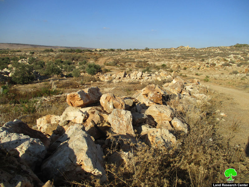 Israel’s Occupation Forces  demolish retaining walls and uproot trees in Qalqiliya governorate