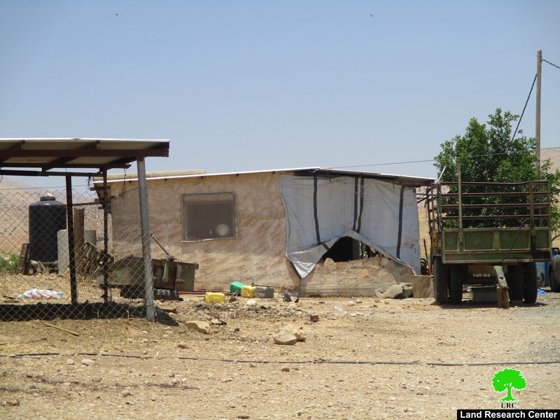 Stop-Work orders in the Palestinian Jordan Valley