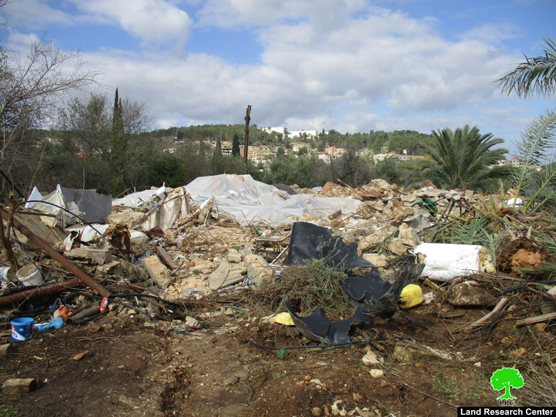 جيش الاحتلال يهدم أربعة مساكن  في مدينة جنين بذريعة الأمن