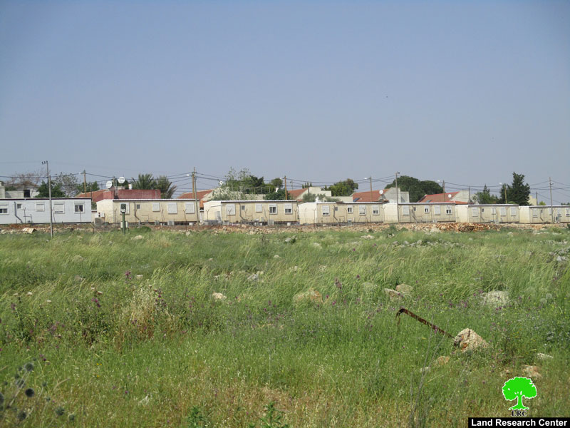 إضافة عدد من الوحدات السكنية المتنقلة  بالقرب من مستعمرة ” تفوح” شمال قرية ياسوف / محافظة سلفيت