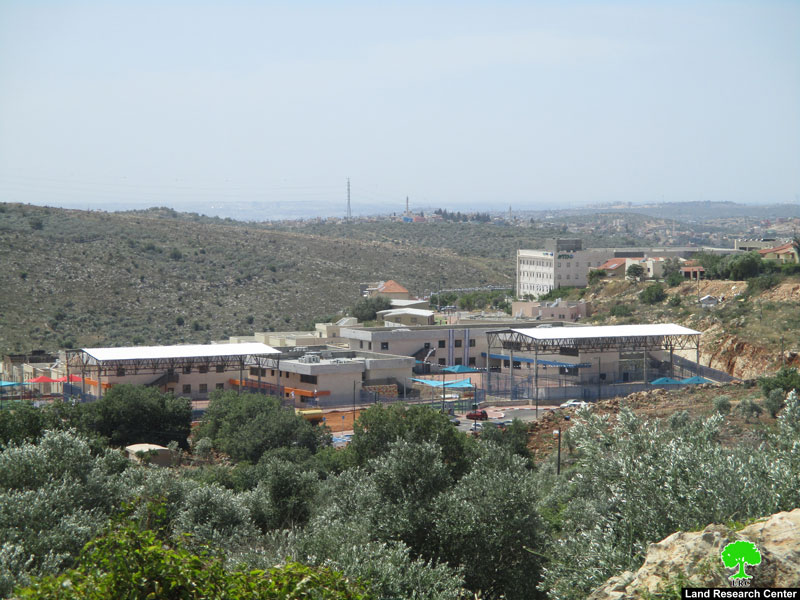 إنشاء تجمع منطقة صناعية وتجارية في مستعمرة رفافا محافظة سلفيت