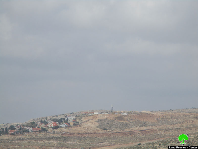 إنشاء حي استعماري جديد على حساب أراضي قريتي دير أبو مشعل وعابود محافظة رام الله